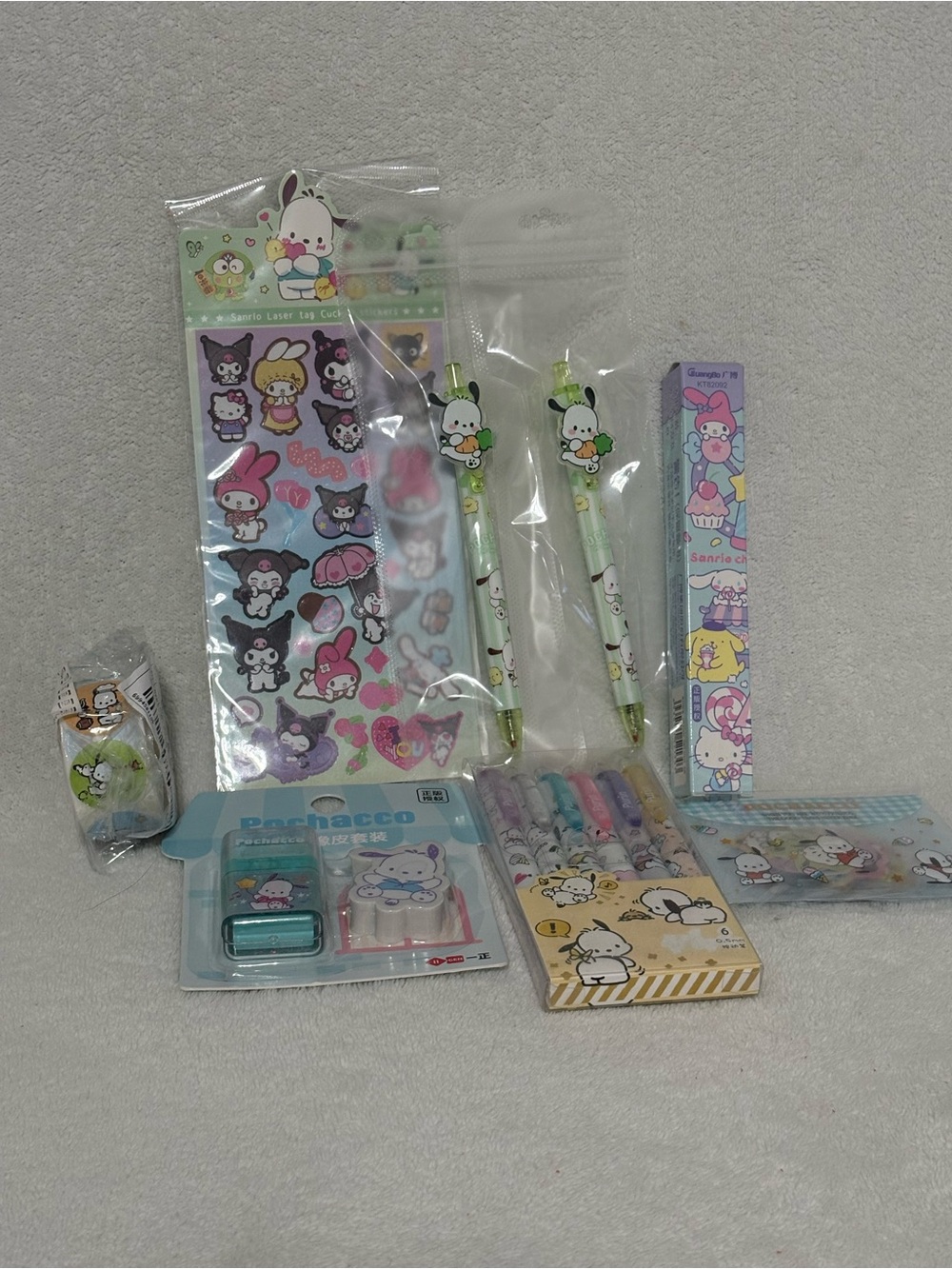 Sanrio Pochacco Stationery Bundle #8